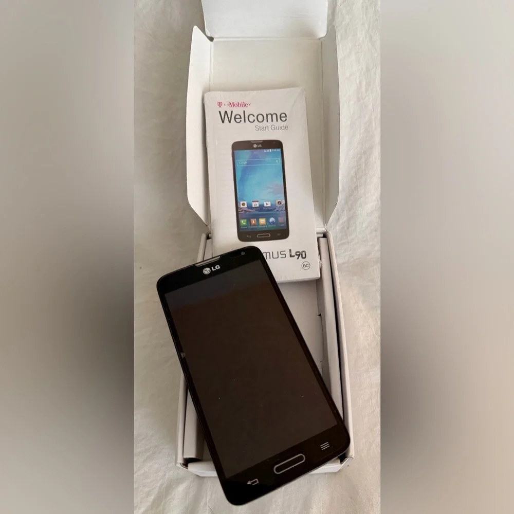 👑✅PRICE FIRM✅ LG Optimus L90 Sleek Black Phone-TMobile Unlocked